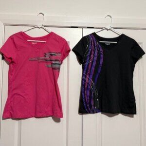 Tek Gear V-neck Tshirts for Women Size L